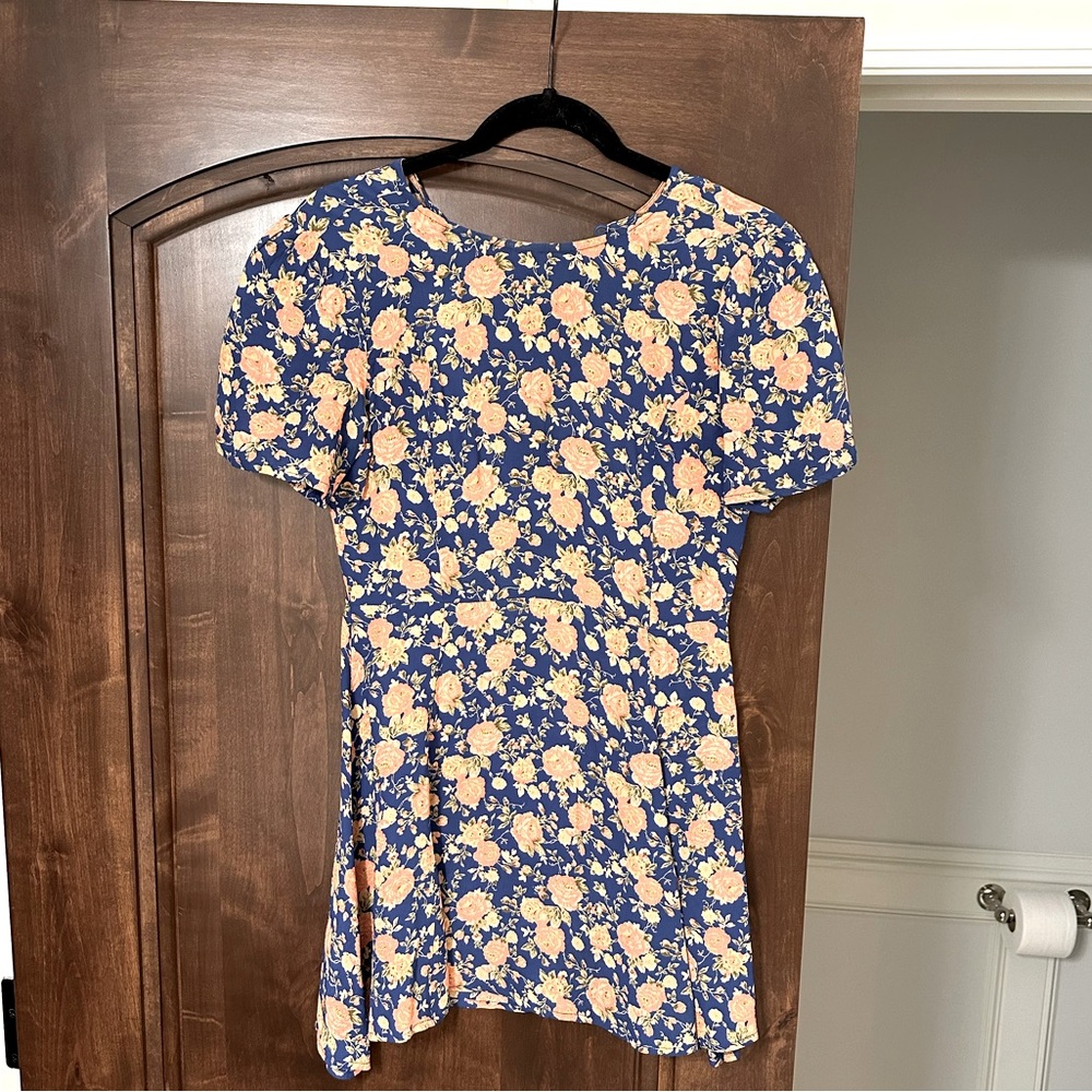 Tularosa floral mini dress